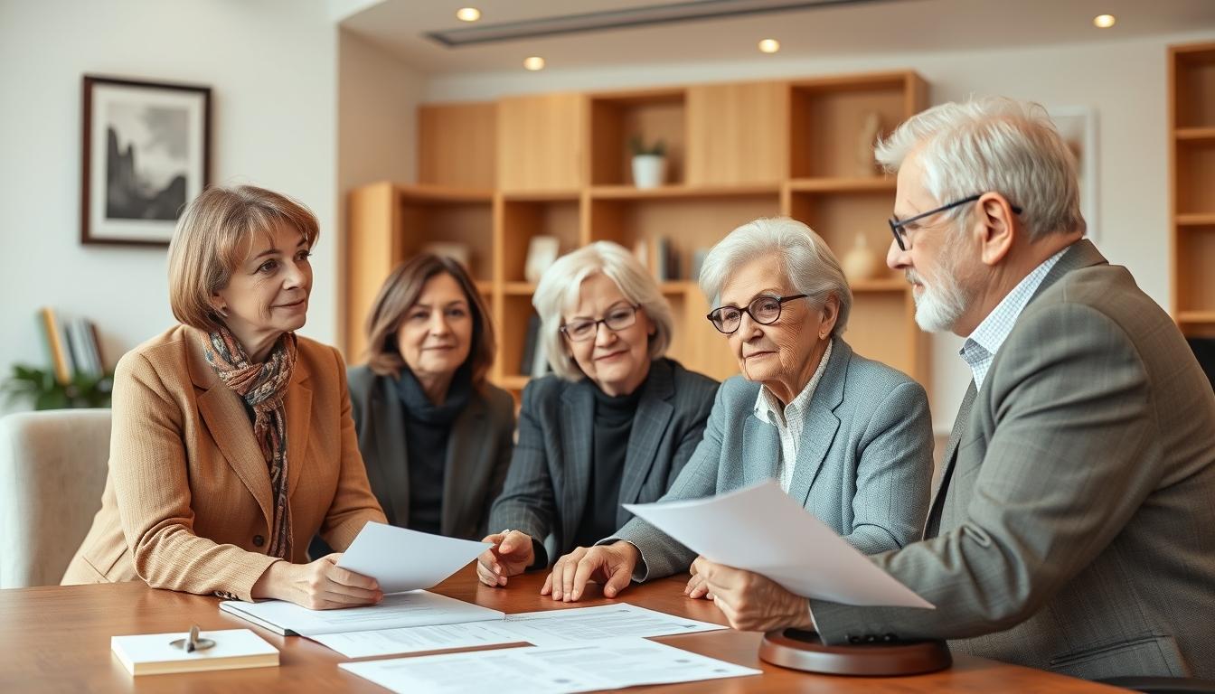 Senior legal planning support